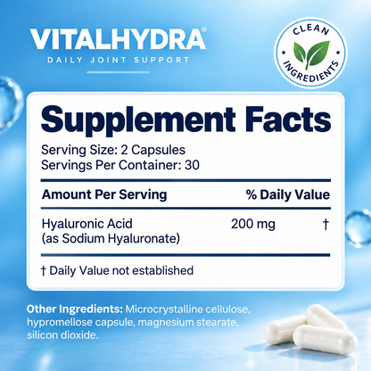 VitalHydra Hyaluronic Acid